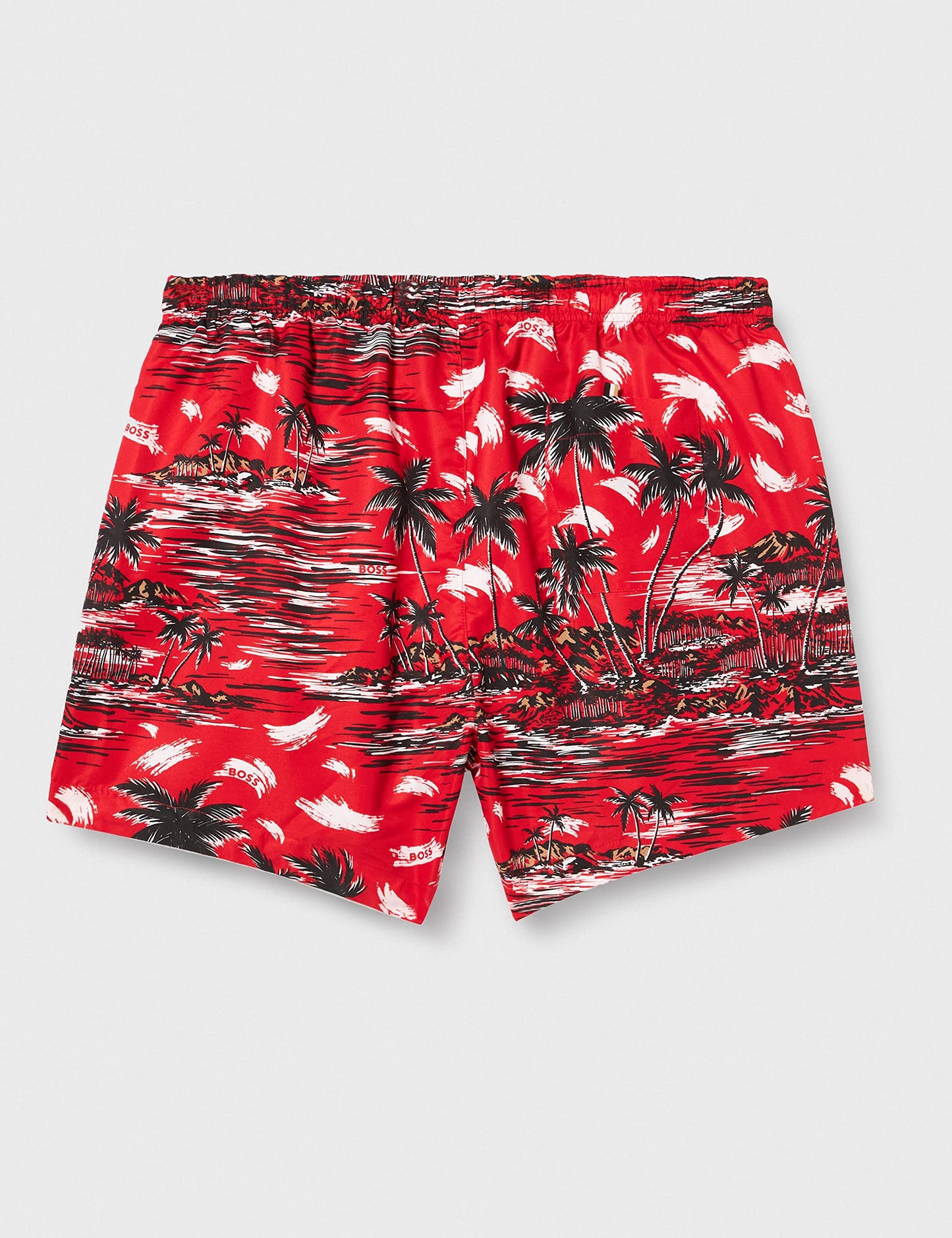 BOSS Men's Springfish Swim Shorts, Bright Red628, L