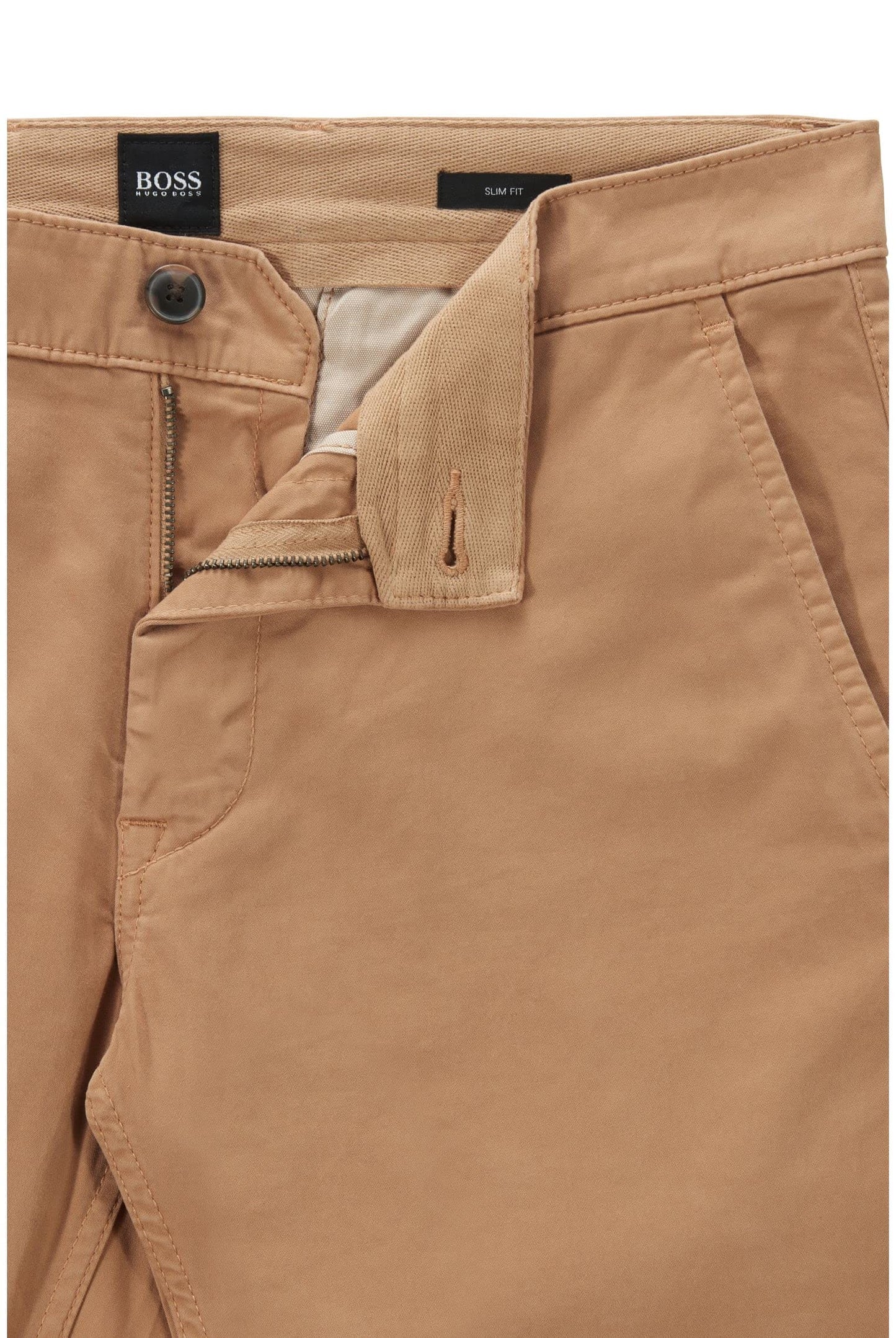 BOSS Men's Schino-Slim D Trousers, Medium Brown 213, 31W / 32L