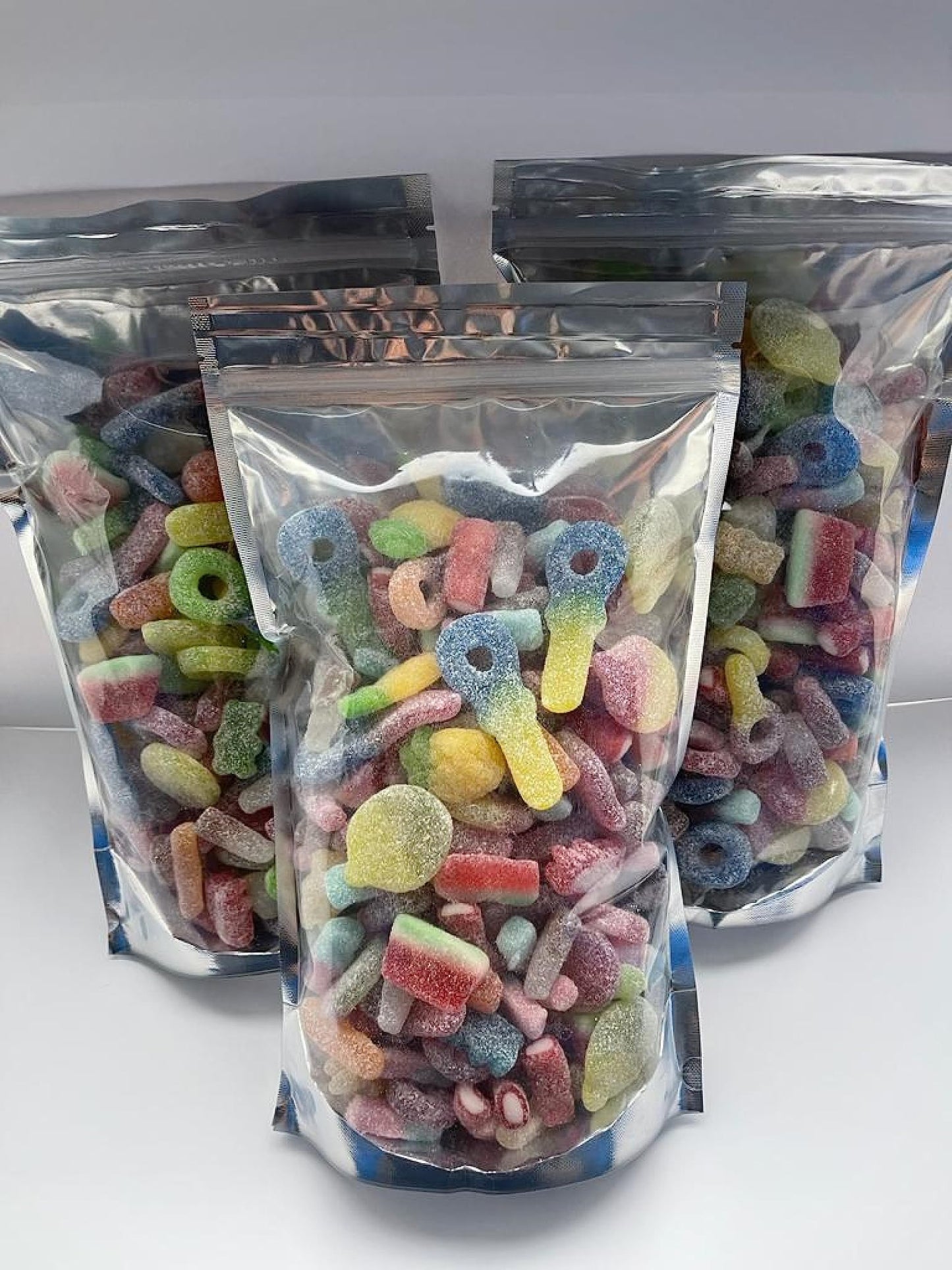 1KG Pick N Mix Sweets Assorted Fizzy Mix Sour Chewy Retro Party Share Resealable Pouch Candybae Quality Candy