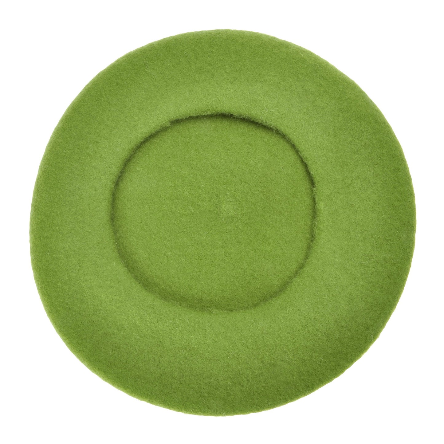 ZLYC Women's Baskenmütze Beret, Light Green, One Size