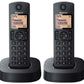 Panasonic KX-TGC312EB Digital Cordless Phone with Nuisance Call Blocker - Black, Pack of 2