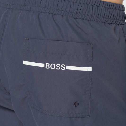 BOSS Men's Dolphin Trunks, Dark Grey024, XS