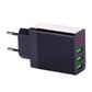 Phone Charger,EU 3.4A/5V 3 Port LED Display Usb Charger