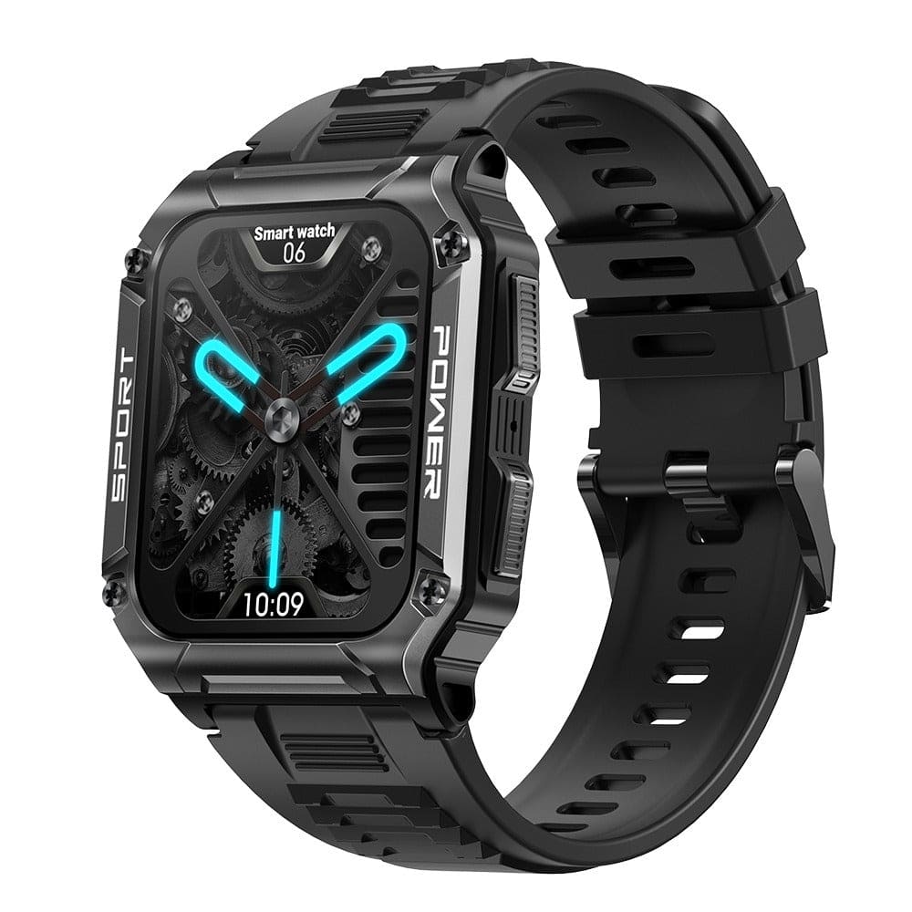 NX6 smart watch Bluetooth call 1.95 inch large screen compass heart rate blood oxygen IP68 waterproof