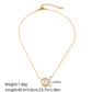 18k gold light luxury noble square hollow inlaid zircon design earrings necklace set