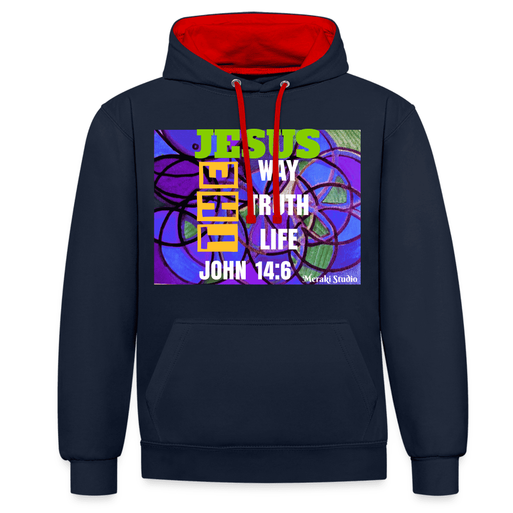 Contrast Colour Hoodie | AWDis Just Hoods