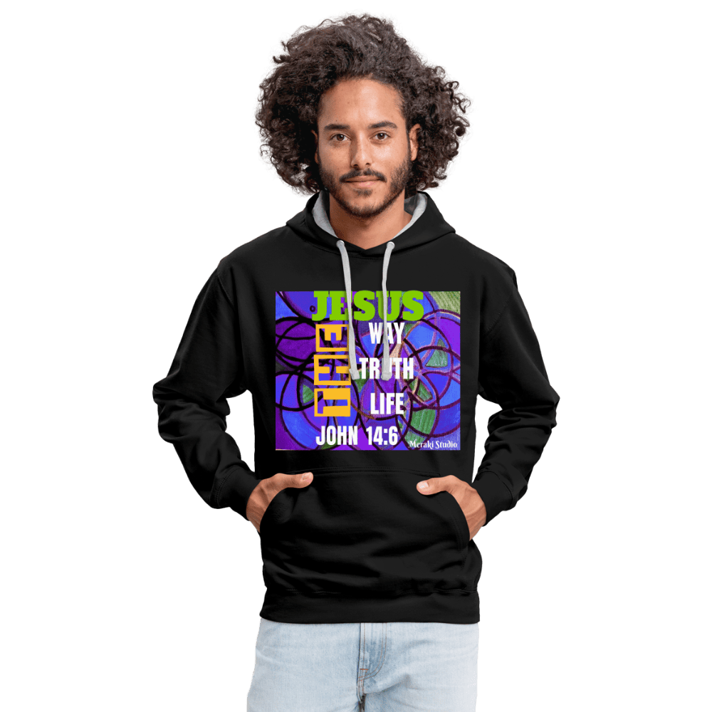 Contrast Colour Hoodie | AWDis Just Hoods