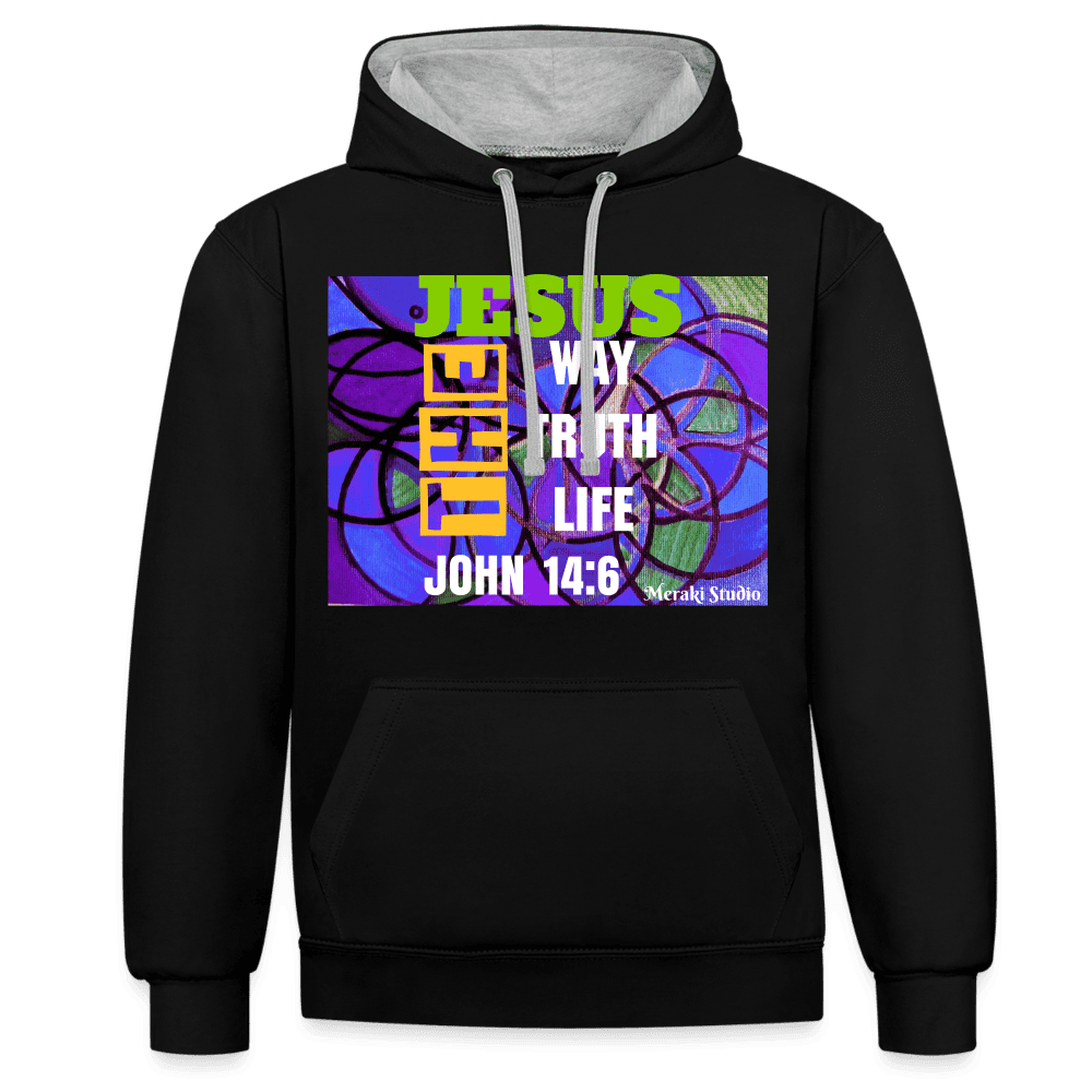 Contrast Colour Hoodie | AWDis Just Hoods