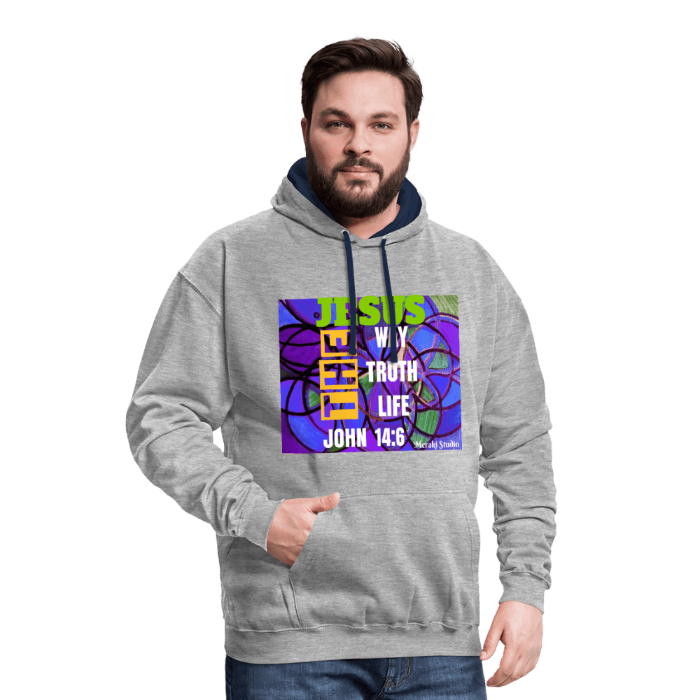 Contrast Colour Hoodie | AWDis Just Hoods