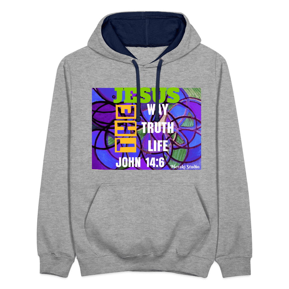 Contrast Colour Hoodie | AWDis Just Hoods