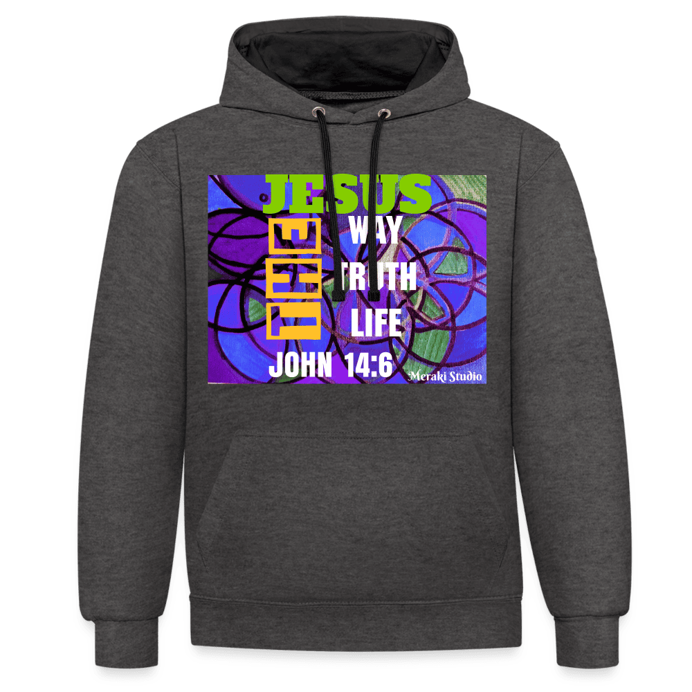 Contrast Colour Hoodie | AWDis Just Hoods