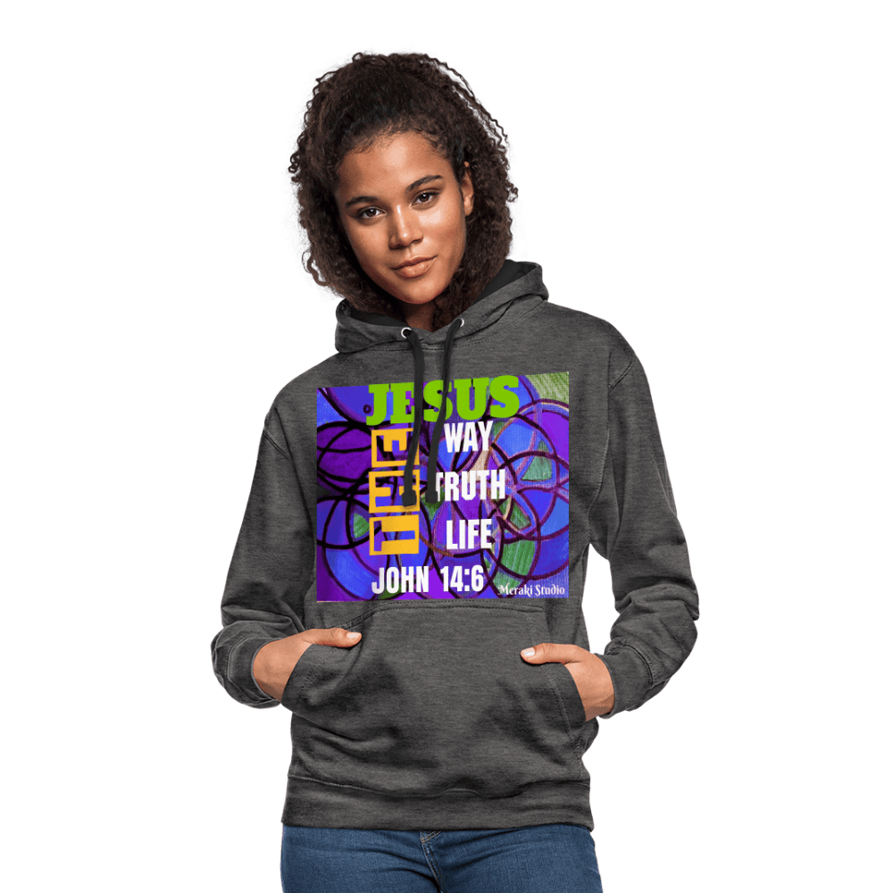 Contrast Colour Hoodie | AWDis Just Hoods