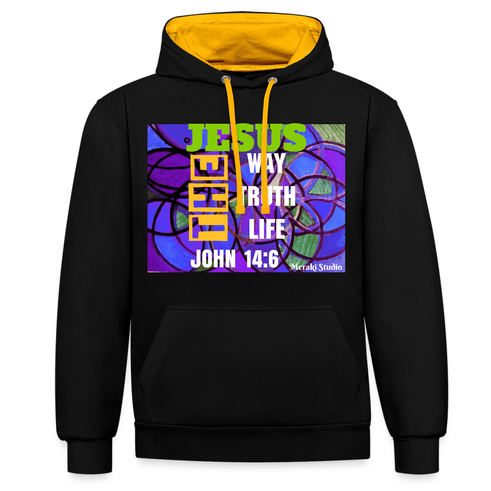 Contrast Colour Hoodie | AWDis Just Hoods