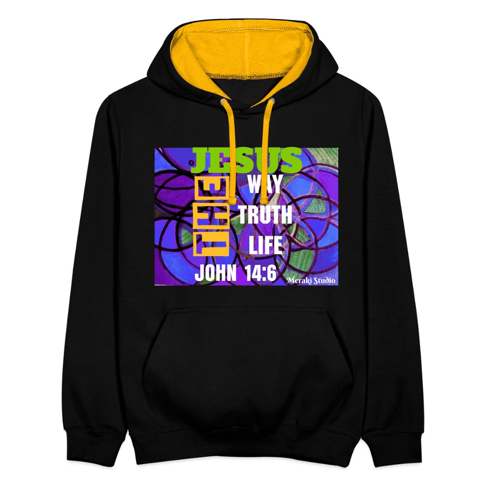 Contrast Colour Hoodie | AWDis Just Hoods