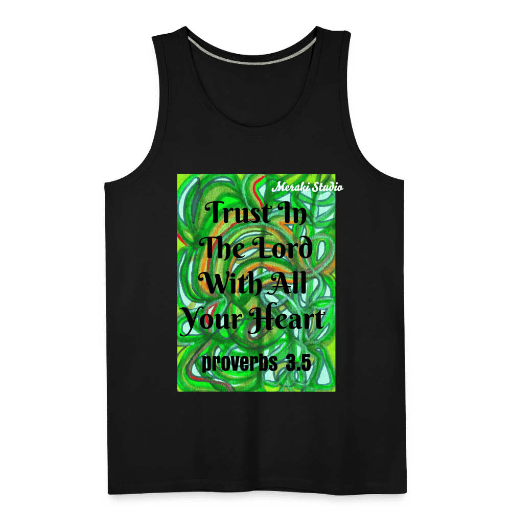 Men’s Premium Tank Top - black