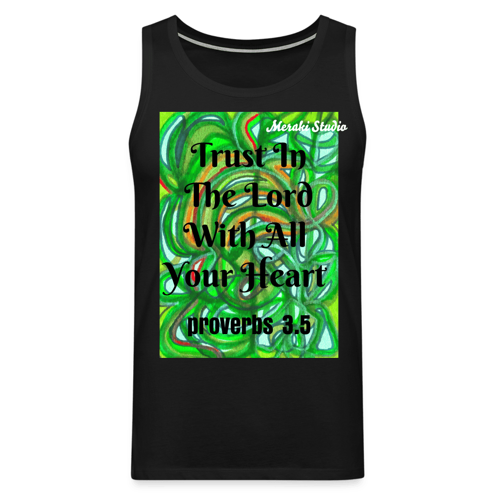 Men’s Premium Tank Top - black