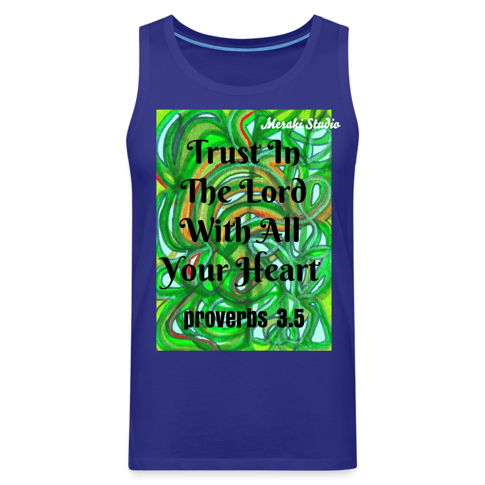 Men’s Premium Tank Top - royal blue