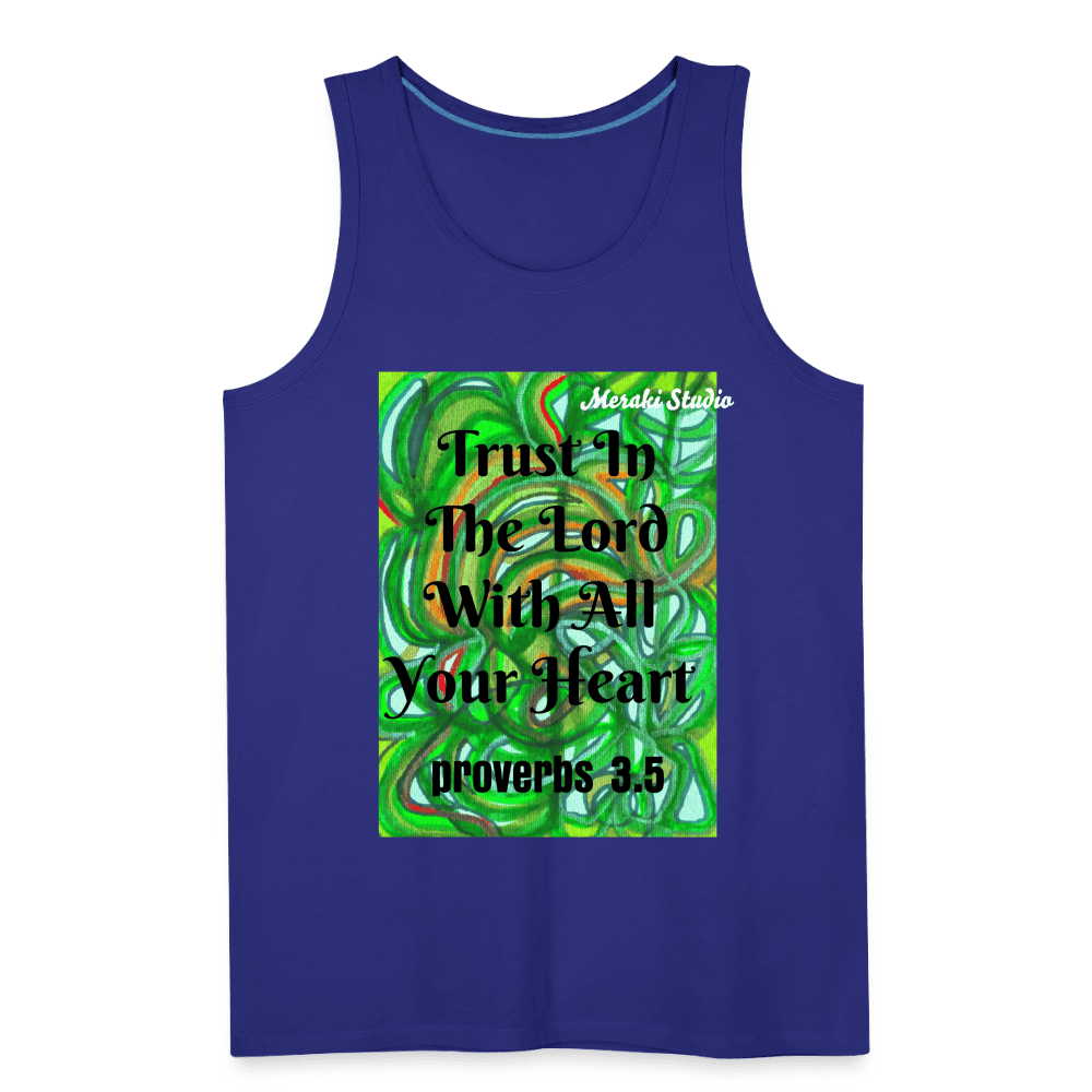 Men’s Premium Tank Top - royal blue