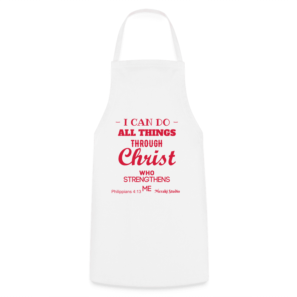 Cooking Apron - white