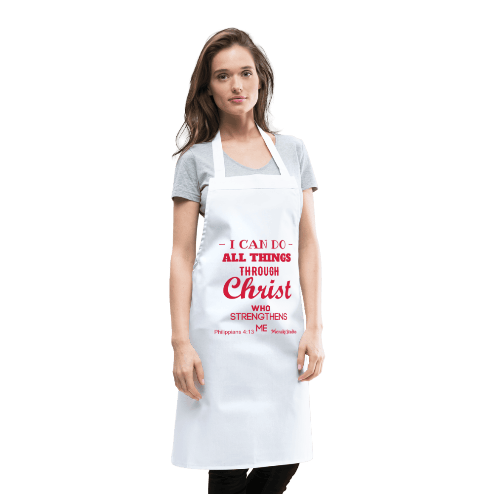 Cooking Apron - white