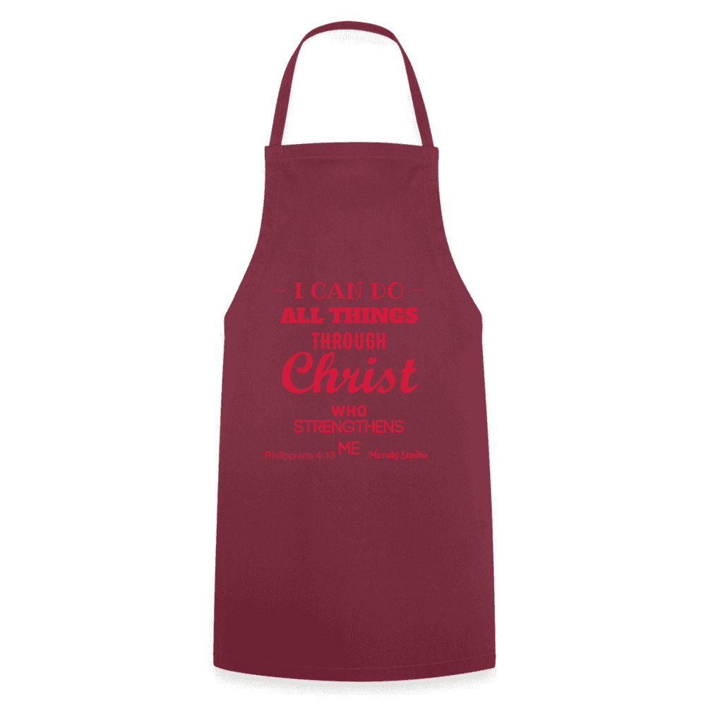 Cooking Apron - bordeaux