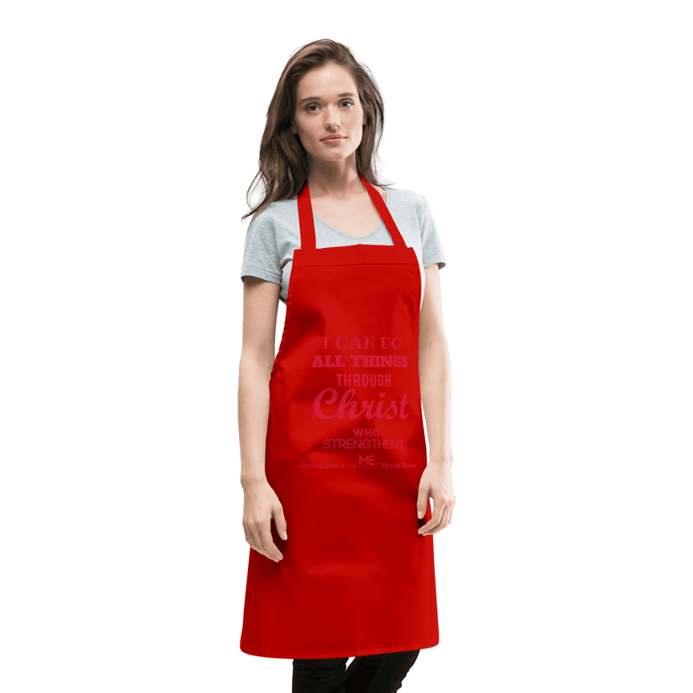 Cooking Apron - red