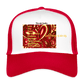 fruit of the spirit” comes from Galatians 5:22-23: Trucker Cap - white/red