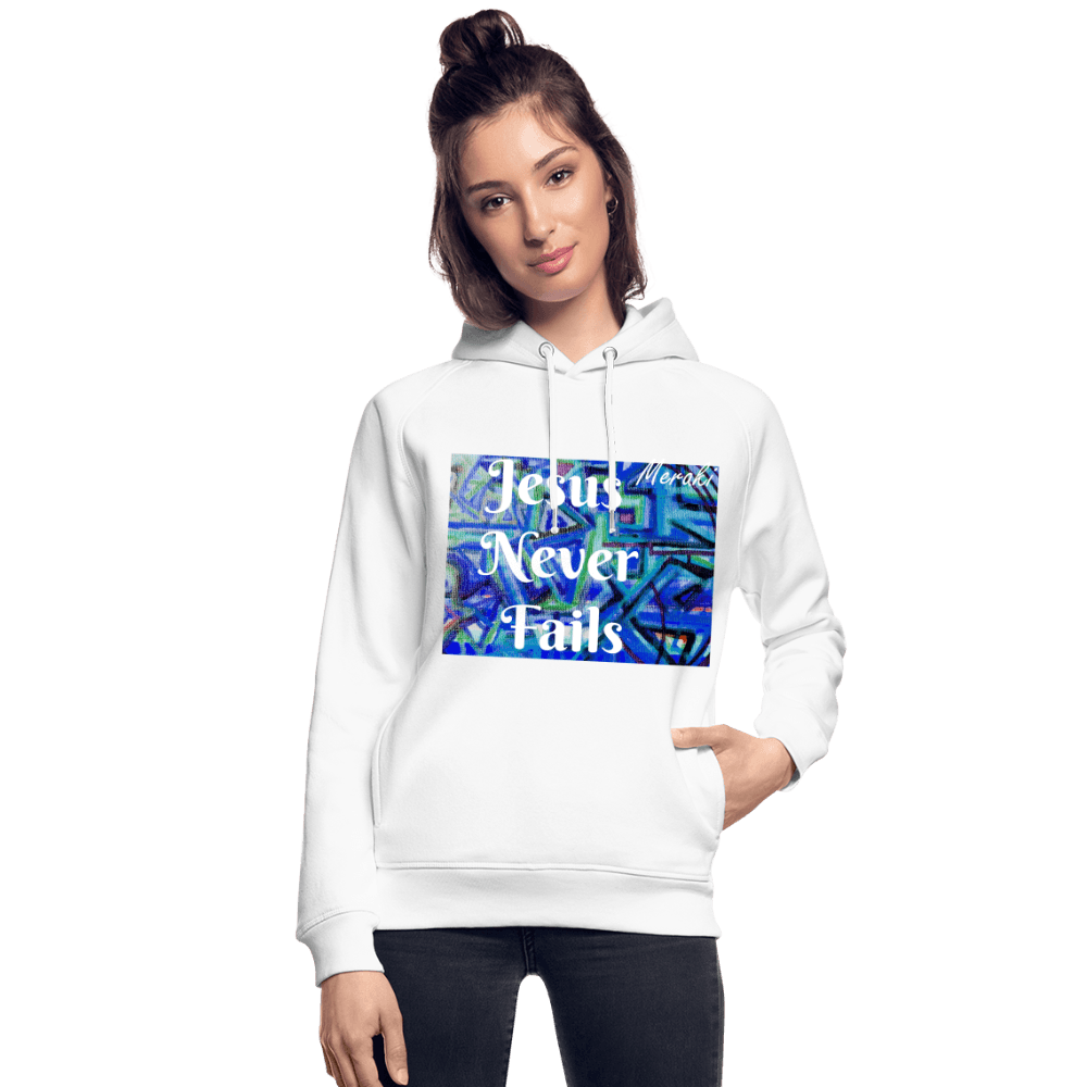 Unisex Organic Hoodie by Stanley & Stella - white