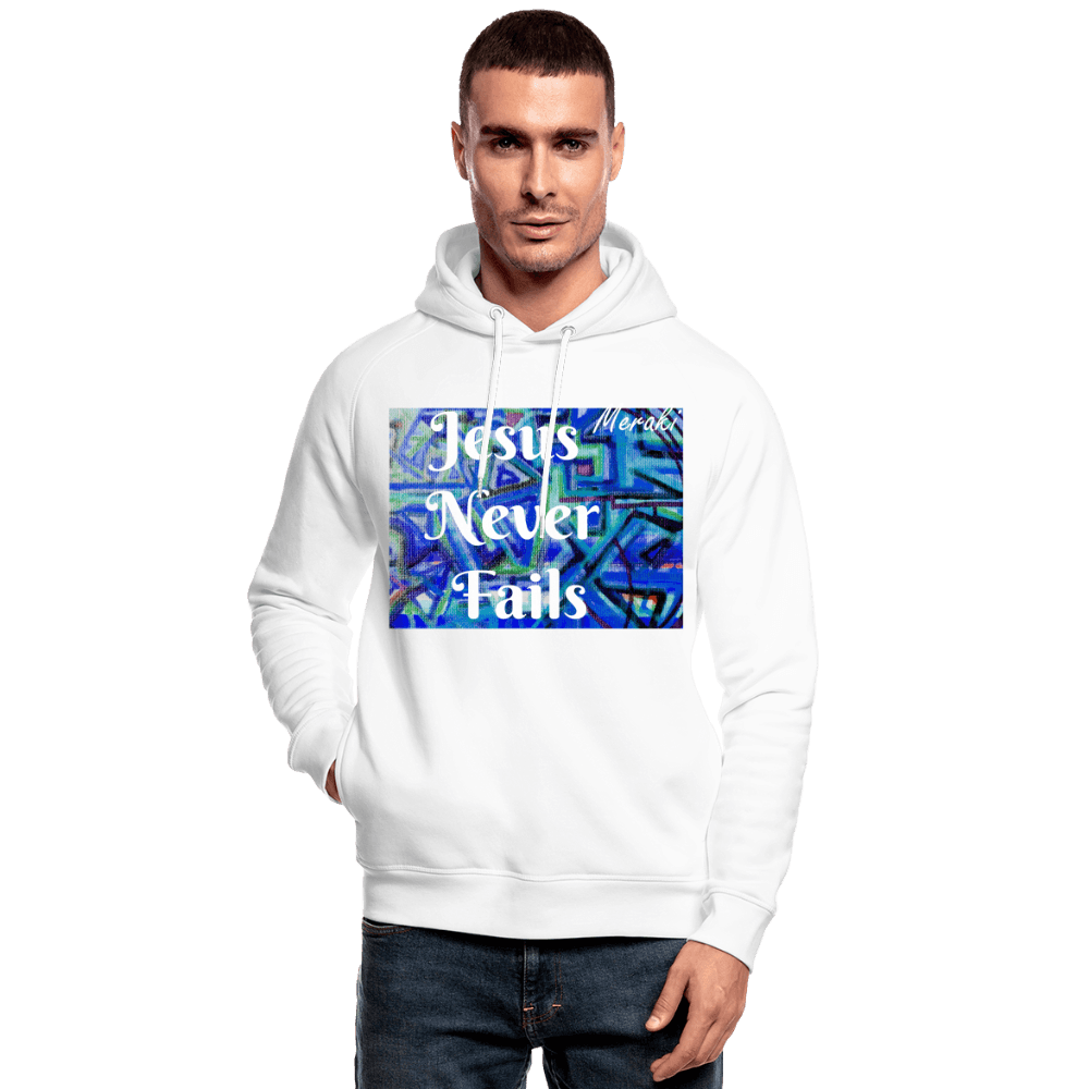 Unisex Organic Hoodie by Stanley & Stella - white