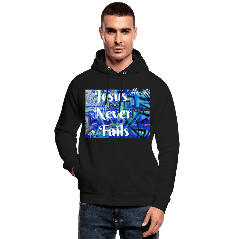 Unisex Organic Hoodie by Stanley & Stella - black