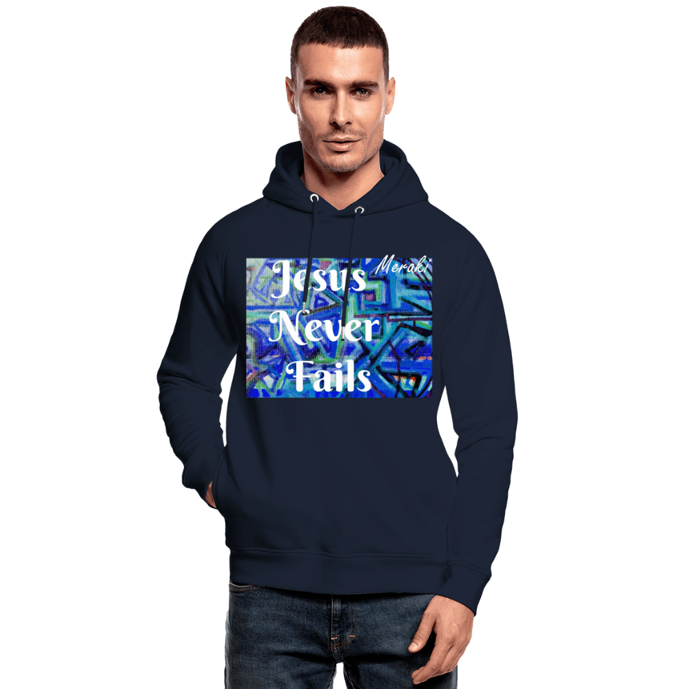 Unisex Organic Hoodie by Stanley & Stella - navy