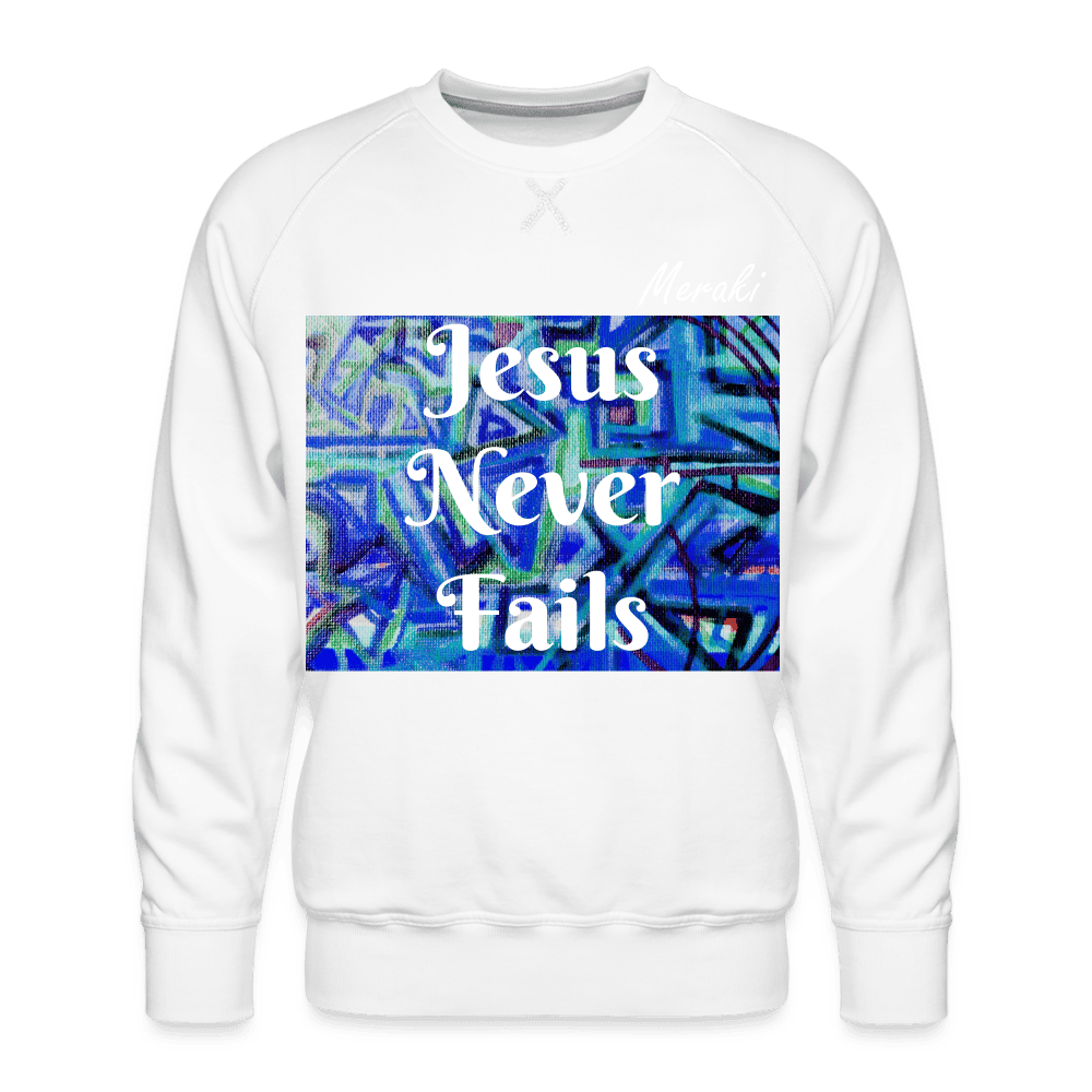 Men’s Premium Sweatshirt - white