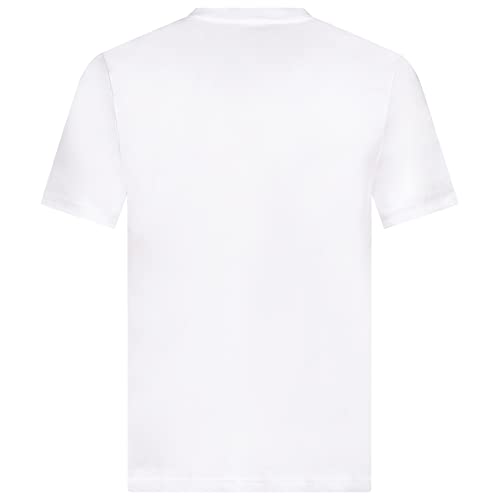 NIKE Court T Shirt Mens Swoosh Logo Tee Short Sleeve Classic T Shirt White DQ3944 100 New (Medium)