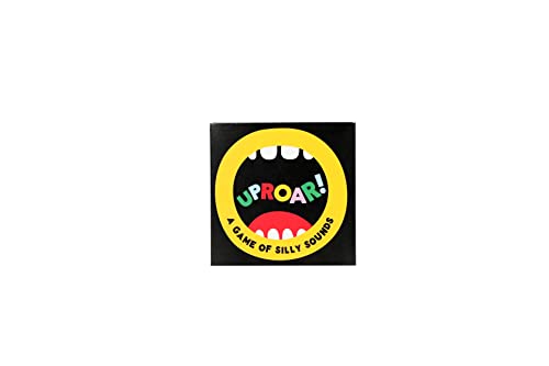 UpRoar! The Card Game of Silly Sounds - Plastic-Free Family Fun Games for Kids, Teens, and Adults, 2+ Players, Ages 7+, Eco, for Party, Birthday, Thanksgiving, Family Game Night, Christmas, Travel.