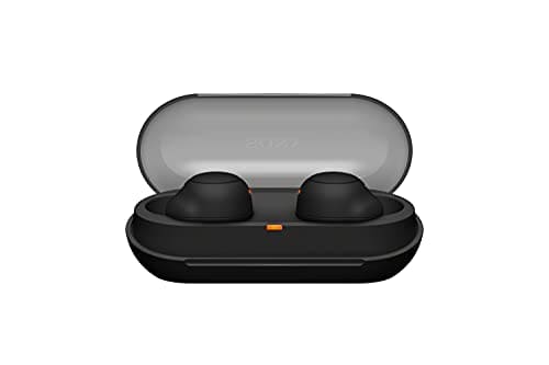 Sony WF-C500 True Wireless Headphones (Up to 20 Hours Battery Life with Charging Case - Compatible with Voice Assistant, Built-in Microphone for Phone Calls, Bluetooth) Black