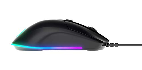 SteelSeries Rival 3 - Gaming Mouse - 8,500 CPI TrueMove Core Optical Sensor - 6 Programmable Buttons - Split Trigger Buttons - Black