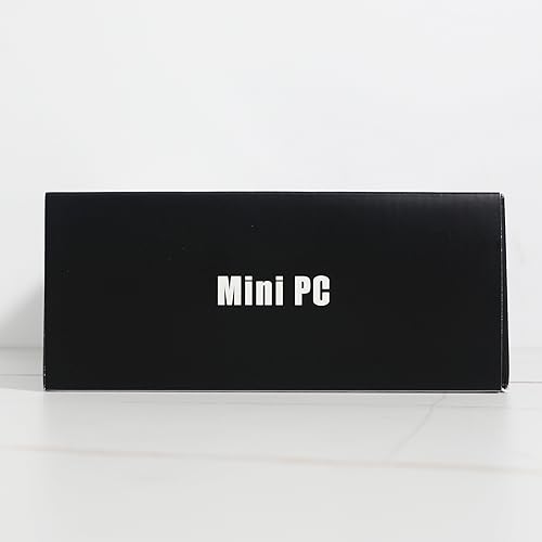 NiPoGi Mini Desktop PC W-11, Mini Computer Intel Alder Lake-Ν95 (Beats N5095/N5105, fino a 3.4GHz), Micro PC 8GB RAM+256GB M.2 SSD, supporto 2.5" SATA SSD, WiFi 5,Bluetooth4.2, Double Display