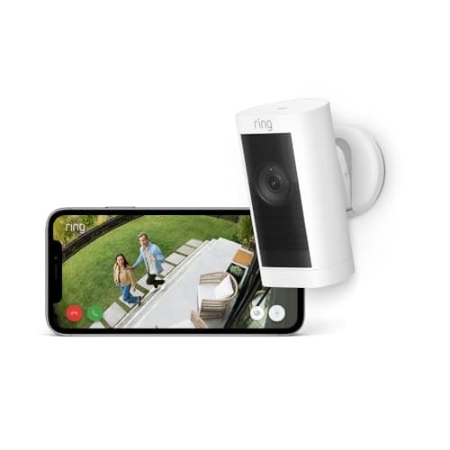 Introducing Ring Stick Up Cam Pro Battery by Amazon | Wireless Security Camera with 1080p HDR Video, 3D Motion Detection, alternative to CCTV | 30-day free trial of Ring Protect