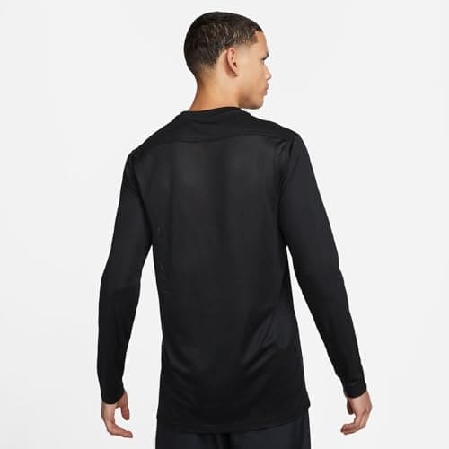 NIKE Men's Nike Park Vii Jersey Long Sleeve Sweater, Black/(White), L UK