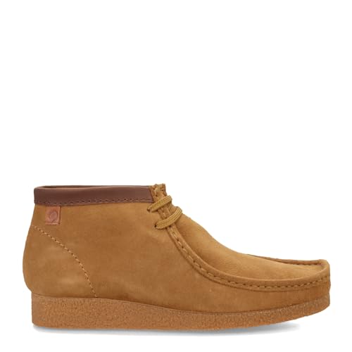 Clarks Shacre Wallabee Boot, mens Chukka, Dark Sand Suede, 8 UK (42 EU)