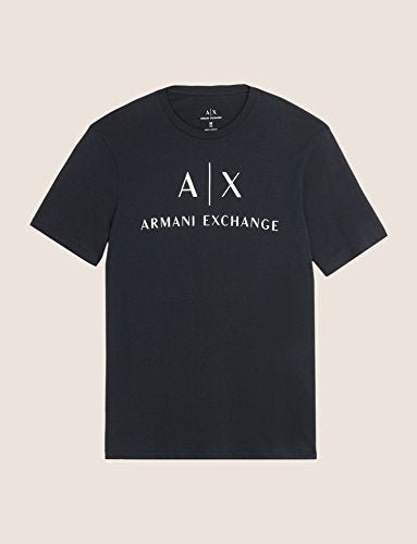 Armani Exchange Men's 8nztcj T Shirt, Blue, L UK