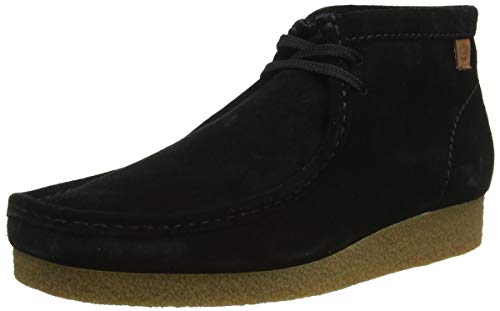 Clarks Shacre Wallabee Boot, mens Chukka, Dark Sand Suede, 8 UK (42 EU)