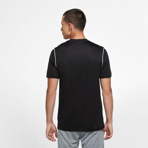 NIKE Men's M Nk Dry Park20 Top T Shirt, Black/White, M UK