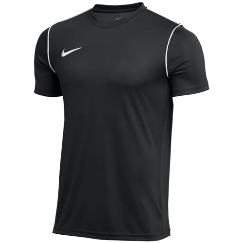 NIKE Men's M Nk Dry Park20 Top T Shirt, Black/White, M UK