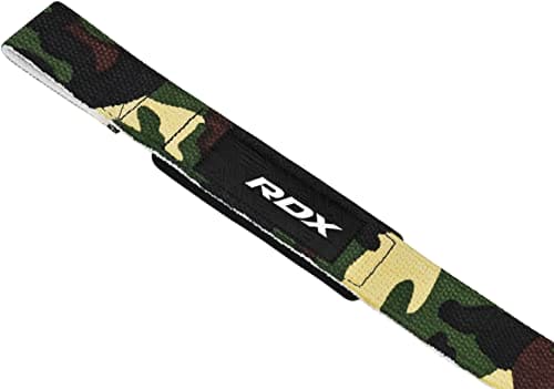 RDX Weight Lifting Straps,Powerlifting Deadlifting, Anti Slip 60CM Hand Bar Grip, 5MM Neoprene Wrist Support, Heavy Duty Weightlifting Bodybuilding Workout