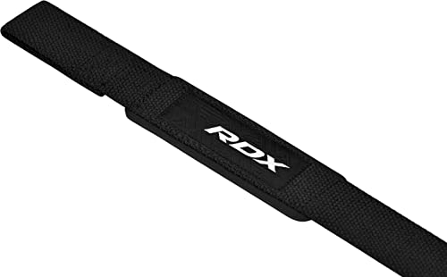 RDX Weight Lifting Straps,Powerlifting Deadlifting, Anti Slip 60CM Hand Bar Grip, 5MM Neoprene Wrist Support, Heavy Duty Weightlifting Bodybuilding Workout