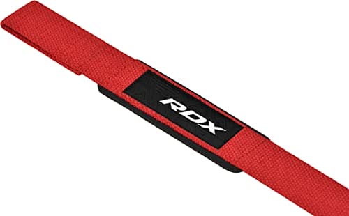 RDX Weight Lifting Straps,Powerlifting Deadlifting, Anti Slip 60CM Hand Bar Grip, 5MM Neoprene Wrist Support, Heavy Duty Weightlifting Bodybuilding Workout