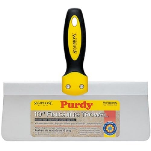 Purdy 503655100 Symphony Rounded Finishing Trowel, 10 inch