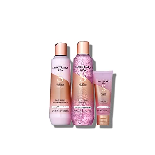 Sanctuary Spa Little Moments gift Set 550 ml, Vegan Beauty gift, gifts For Women, gift For Her, Birthday gift