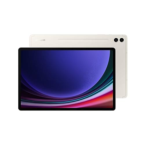 Samsung Galaxy Tab S9+ WiFi Android Tablet, 256GB Storage, S Pen Included, Unlocked, Beige, 3 Year Manufacturer Extended Warranty (UK Version)